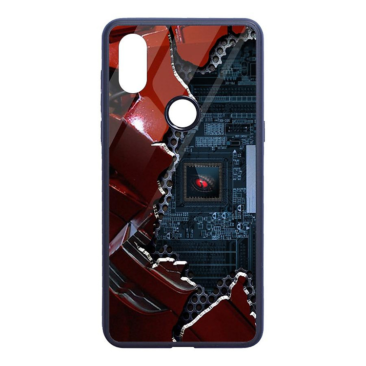 Ốp Lưng Kính Cường Lực Cho Xiaomi Mi Mix 3 Handtown Game Thủ Phần B - Hàng Chính Hãng