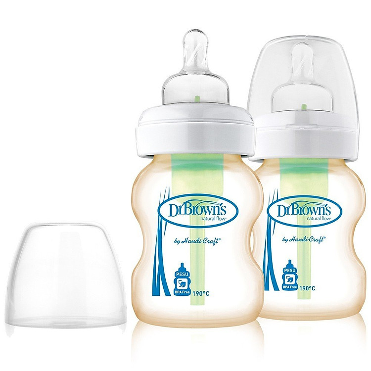 Bình sữa Dr.Brown's cổ rộng 150ml Giá rẻ - Hình ảnh 3