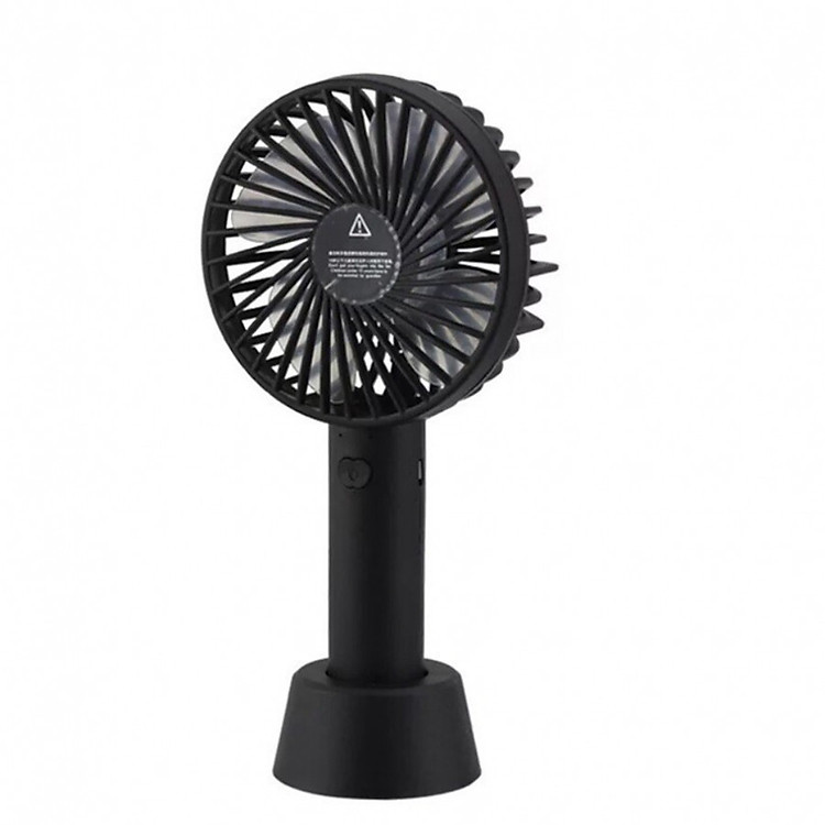Quạt Tích Điện Mini Cầm Tay 3 Tốc Độ Gió (có dây sạc)
