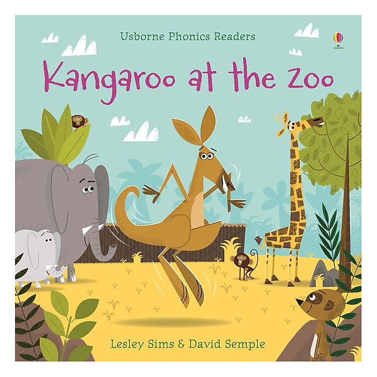 Sách Usborne Kangaroo at the Zoo