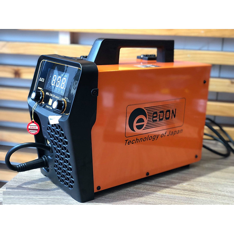 MÁY HÀN MIG 3 CHỨC NĂNG EDON MIG250 D5 MINI (SỬ DỤNG CUỘN DÂY HÀN 1-5KG) - HÀNG CHÍNH HÃNG