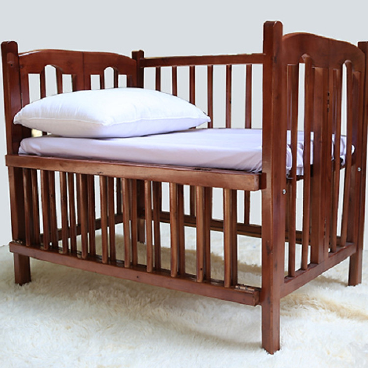Cũi Trẻ Em Gỗ Quế C21 (80 x 120 cm)