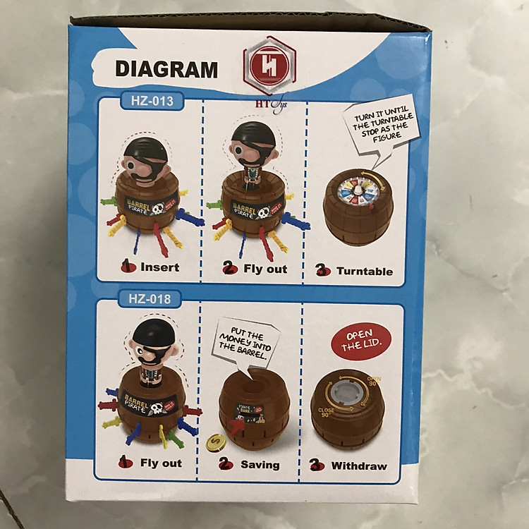 Mua Đồ Chơi Đâm Hải Tặc Size 24 Chính hãng Giá tốt - Hình ảnh 4