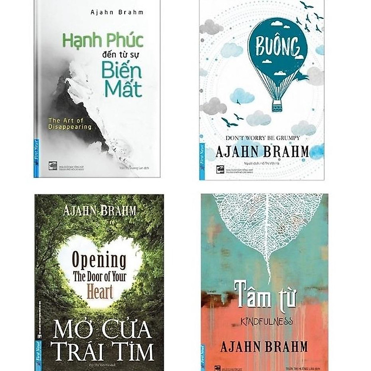 Ajahn Brahm (Buông Bỏ Buồn Buông + Mở Cửa Trái Tim + Hạnh Phúc Đến Từ Sự Biến Mất + Tâm Từ)
