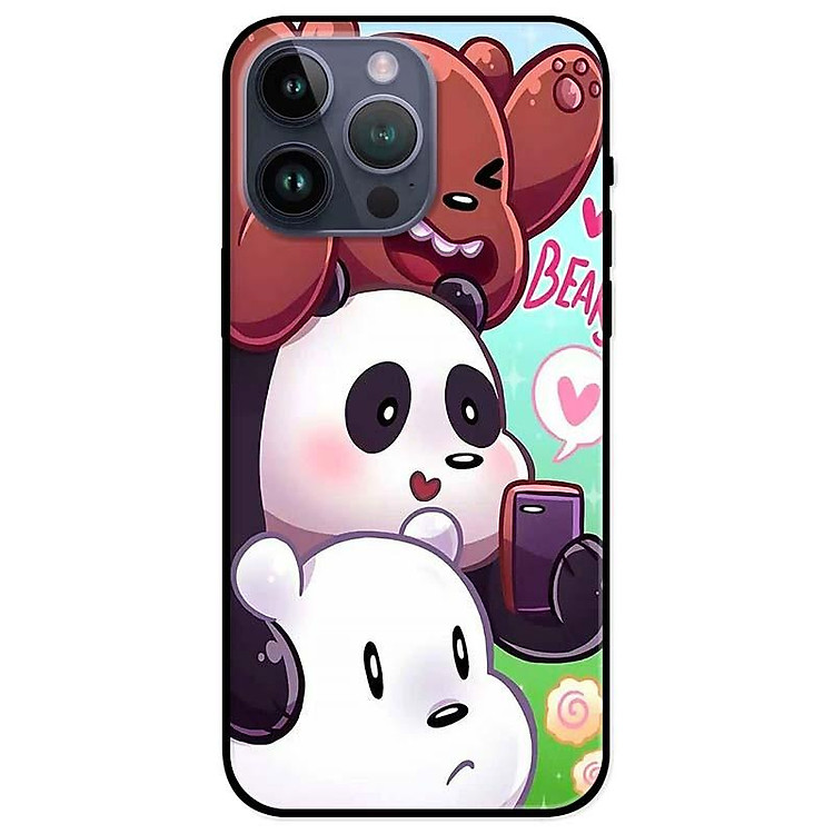 Ốp lưng dành cho Iphone 14 - Iphone 14 Plus - Iphone 14 Pro - Iphone 14 Pro Max - Gấu Tim