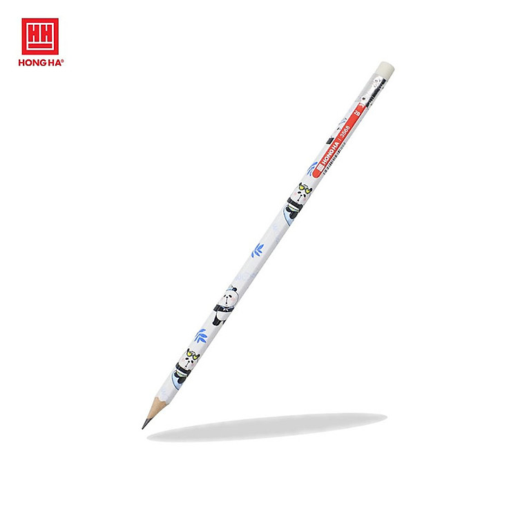 Hộp 12 Bút Chì Gỗ 2B Hồng Hà Little Woong - Ảnh 7