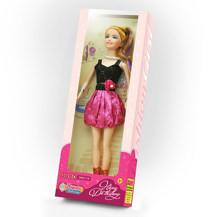 Búp Bê Thời Trang Duka - Hồng Chính hãng Giá rẻ - Hình ảnh 4