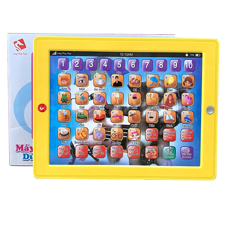 Đồ Chơi Máy Tính Bảng Ipad Thông Minh Cho Bé Học Chữ Hàng Việt Nam
