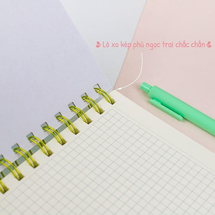 Sổ Caro file Binder kẹp còng Klong A5 (100 tờ) - Ảnh 5