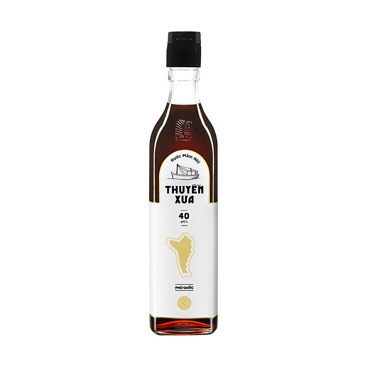 Nước Mắm Nhĩ Thuyền Xưa 40 độ đạm (500ml)