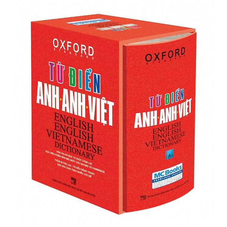Từ điển Oxford Anh Anh Việt ( Bìa cứng ) - TKBooks