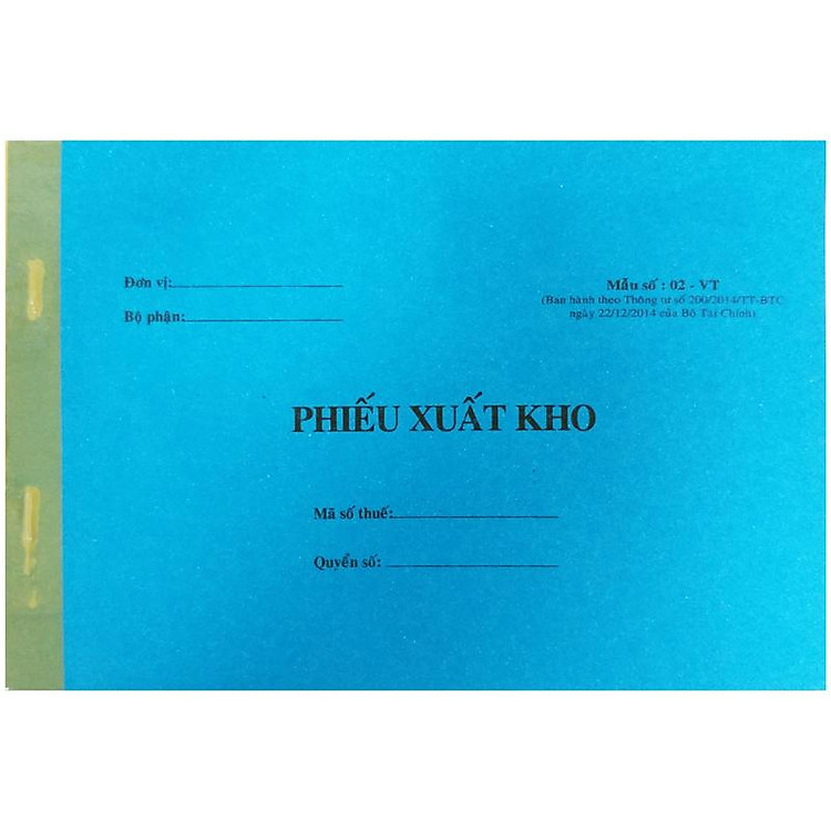 Phiếu Xuất Kho 3 Liên Nhỏ - Ảnh 2