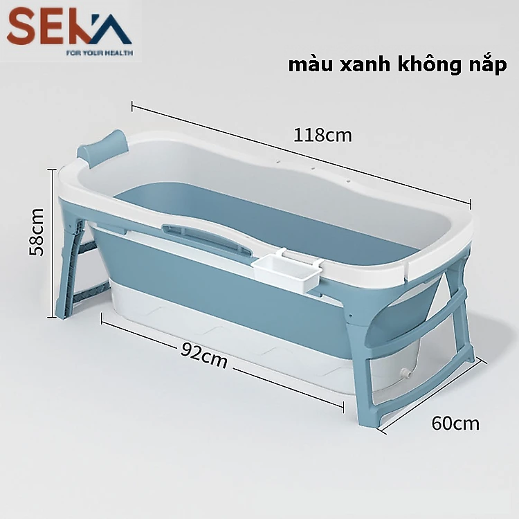 Mua Bồn Tắm Gấp Gọn Seka 1m18 Chính Hãng Chính hãng Giá tốt