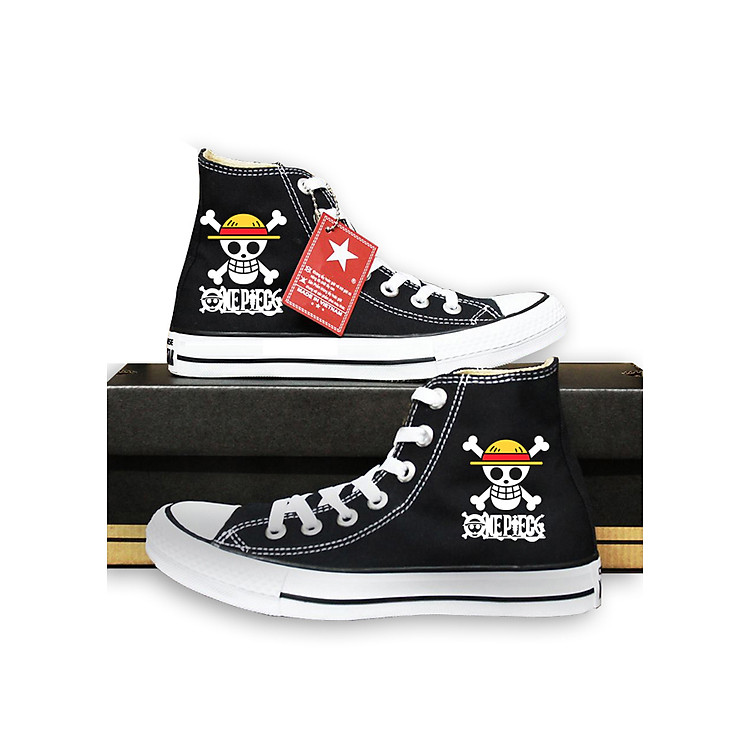 Giày One Piece Luffy cổ cao