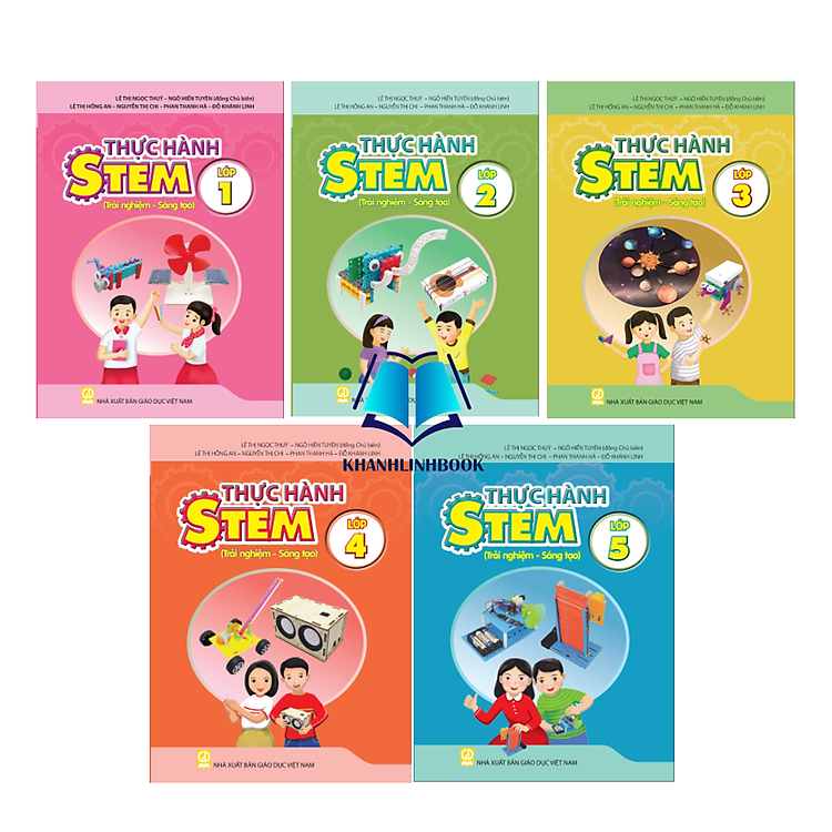 Combo thực hành stem lớp 1 – 2 – 3 – 4 – 5 (trải nghiệm – sáng tạo)