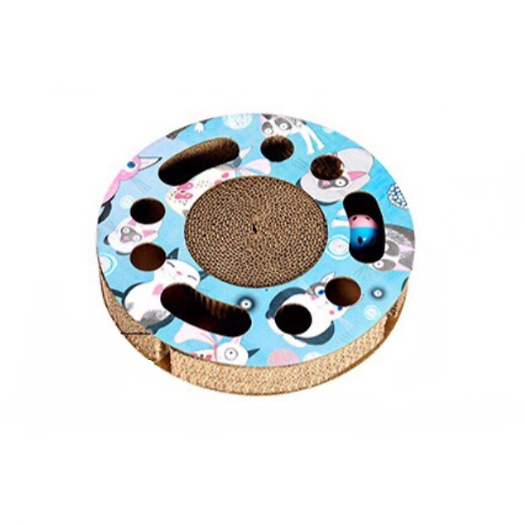 Cào móng hình tròn có lục lạc cho mèo