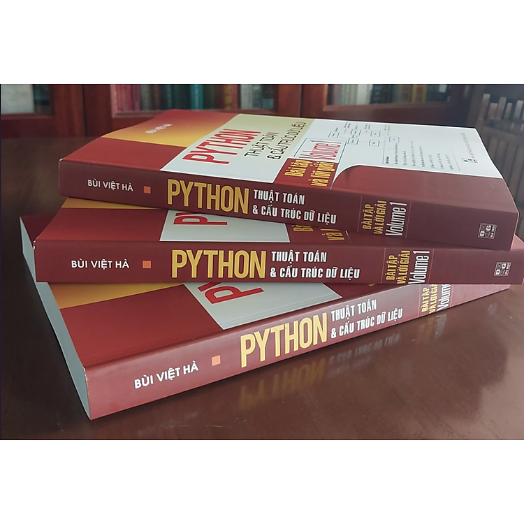Python: Thuật toán & Cấu trúc dữ liệu. Bài tập và lời giải. Volume 1 - Ảnh 6