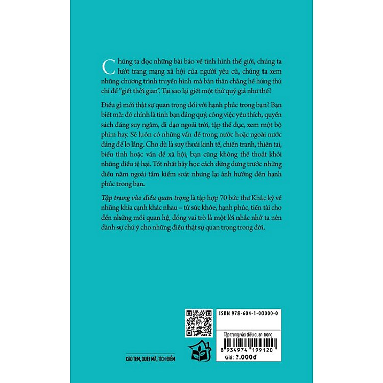 Tập Trung Vào Điều Quan Trọng - Ảnh 2