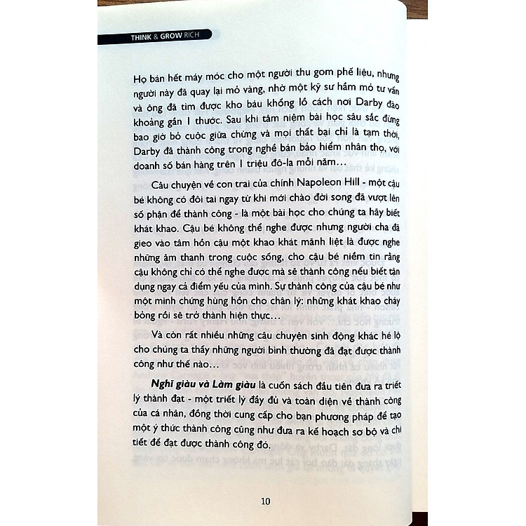 Nghĩ Giàu Và Làm Giàu - Napoleon Hill - Ảnh 3