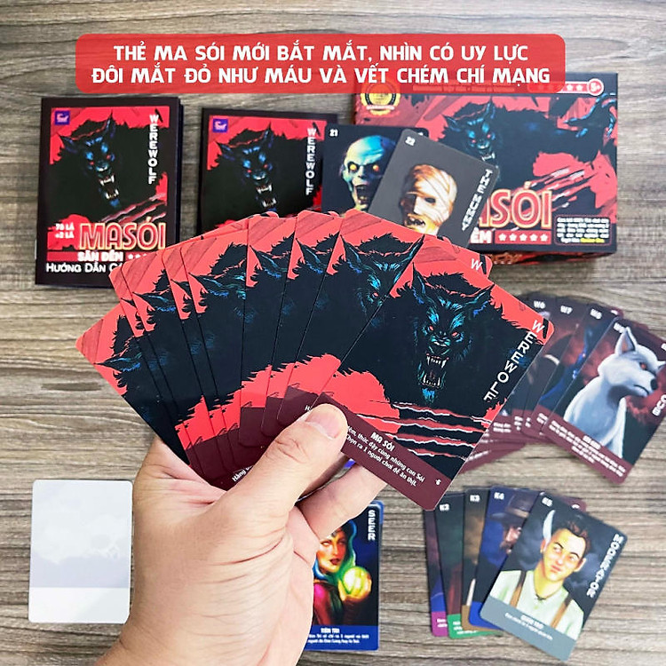 Board Game Ma Sói Săn Đêm - EASYKIDS Chính hãng Giá tốt - Hình ảnh 5