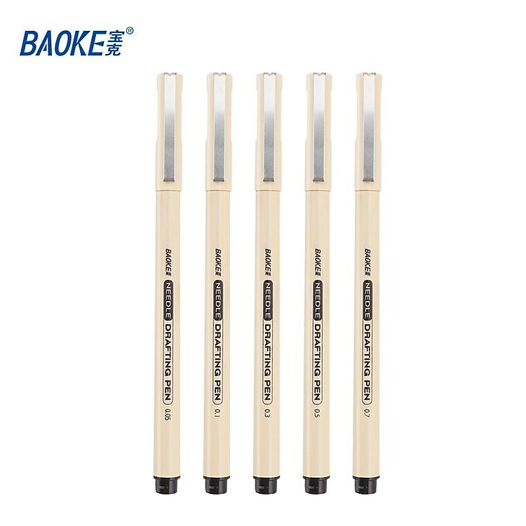 Bộ Bút Chì Vẽ Mỹ Thuật BAOKE (5 cây) - Ảnh 4