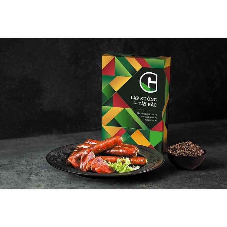 Lạp xưởng kiểu Tây Bắc (Hộp 500g)