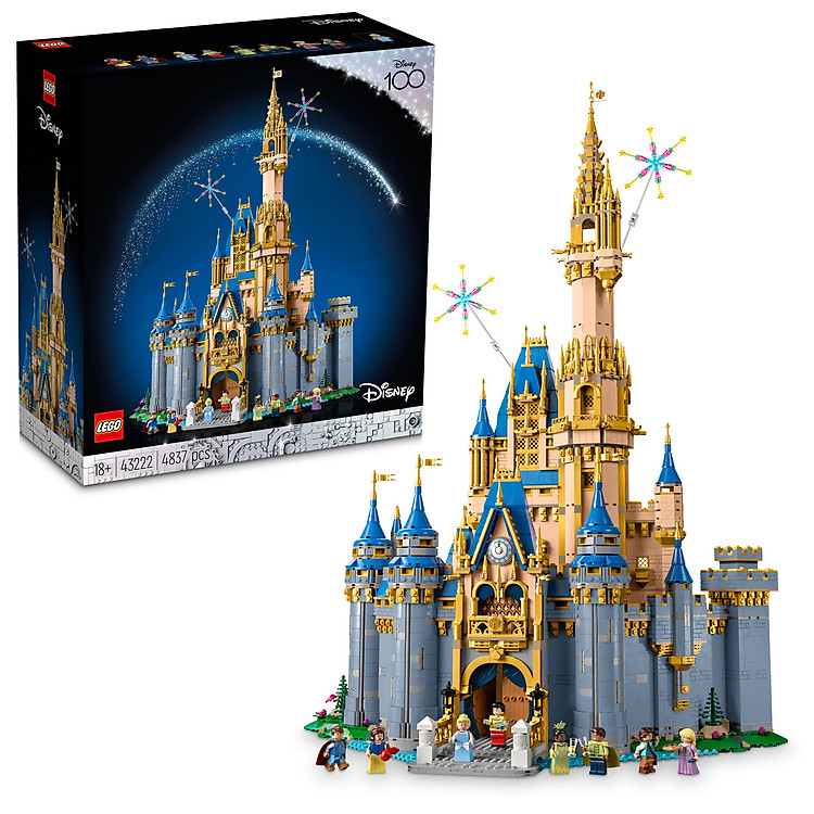 Tìm mua tại Avakids: LEGO Disney 43222 - Lâu Đài Disney - Ngập tràn khuyến mãi