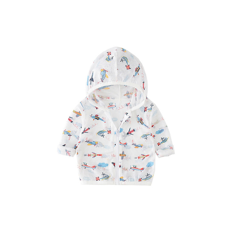 Áo khoác chống nắng thoáng mát dễ thương cho bé trai, gái