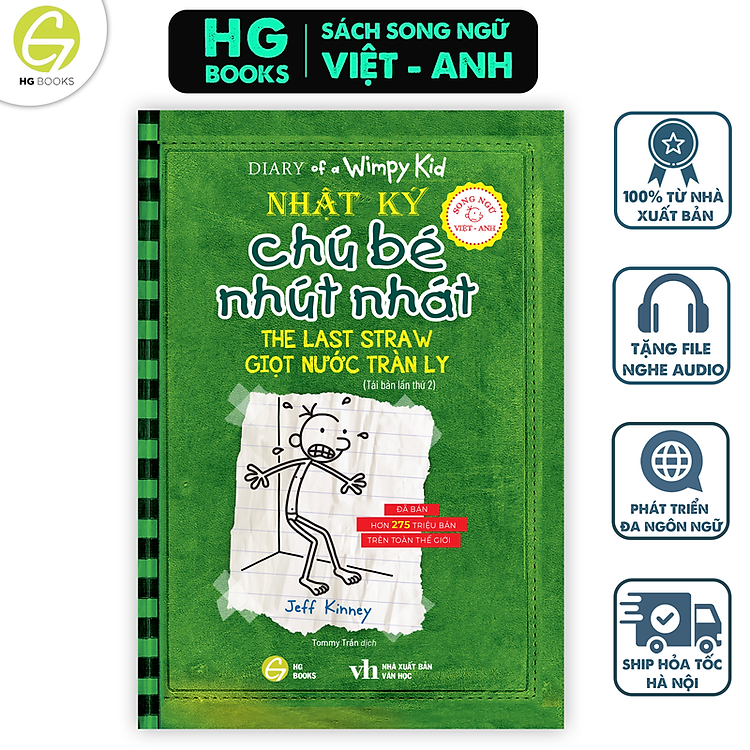 Nhật Ký Chú Bé Nhút Nhát Song Ngữ Việt-Anh (Tập 3)