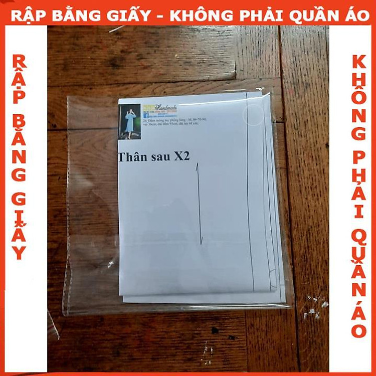 Rập giấy A0 mã 675 (BẢN VẼ) - Ảnh 3