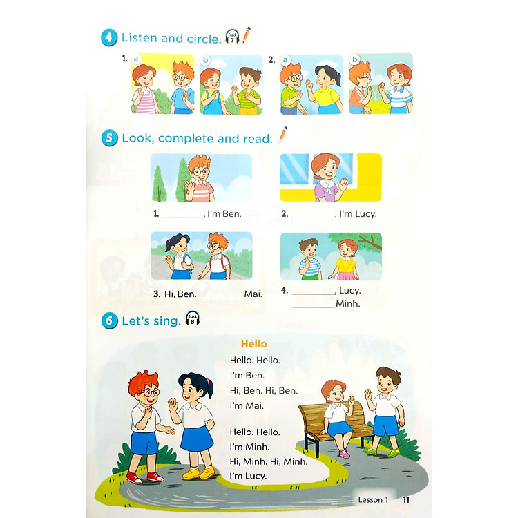 Tiếng Anh 3 - Global Success - Tập 1 (2023) - Ảnh 5