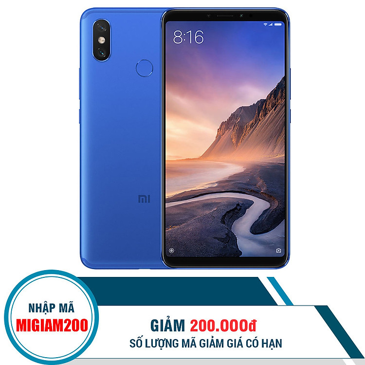 Điện Thoại Xiaomi MI MAX 3 (64GB/4GB) - Hàng Chính Hãng