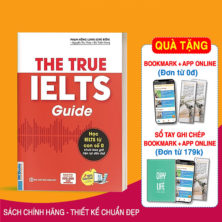 The True IELTS Guide – Cẩm nang hướng dẫn tự học IELTS chuẩn cho người mới bắt đầu