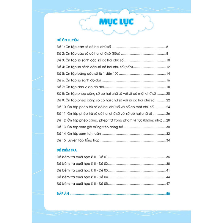 Đề Ôn Luyện Và Tự Kiểm Tra Toán Lớp 1 - Tập 2 - Ảnh 4