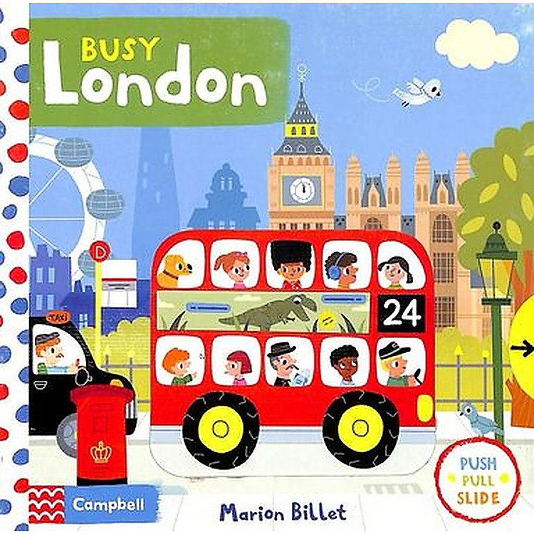 Sách tương tác chuyển động - Busy London