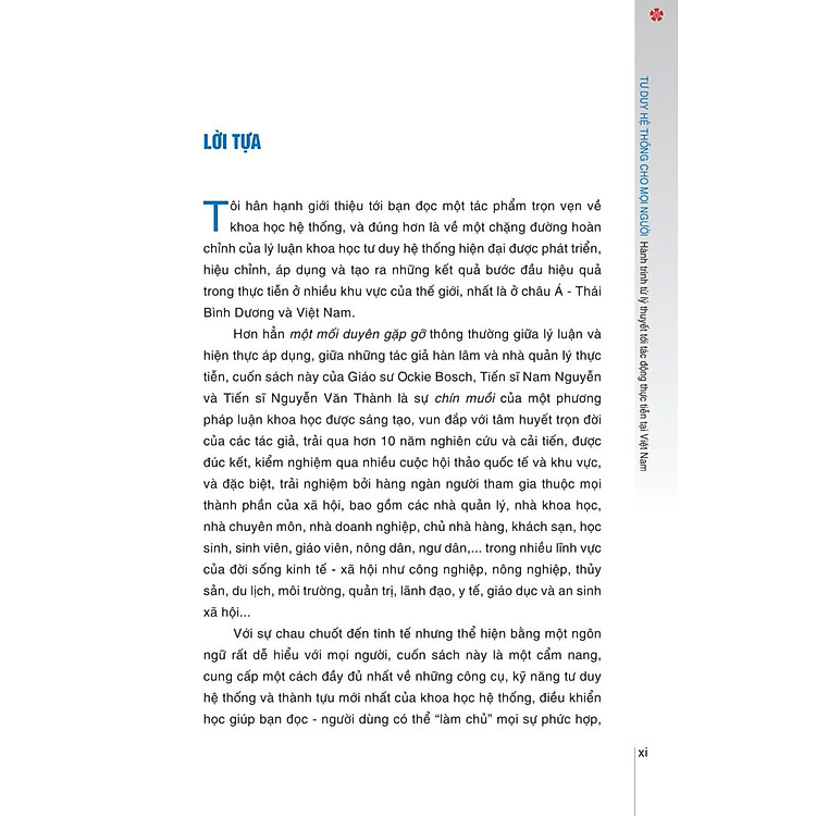 Tư Duy Hệ Thống Cho Mọi Người - Hành Trình Từ Lý Thuyết Tới Tác Động Thực Tiễn - Ảnh 3