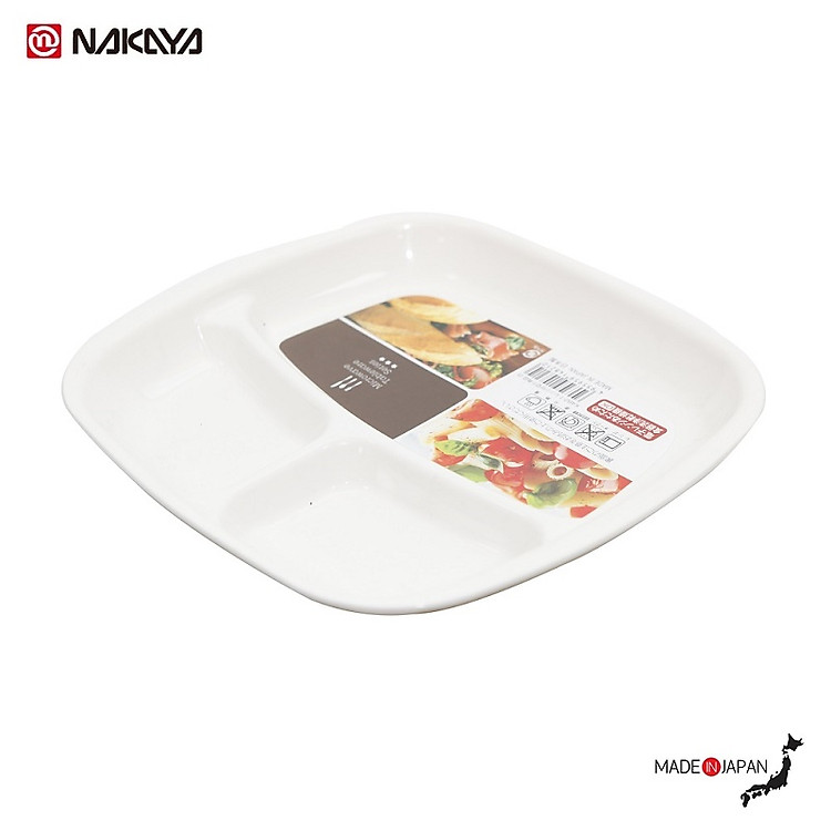 Đĩa ăn 03 ngăn cho bé Nakaya Chính hãng Giá tốt - Hình ảnh 5