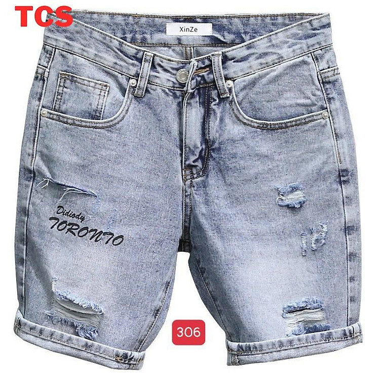 Quần short jean nam cao cấp hàn quốc đẹp giá rẻ TCS308