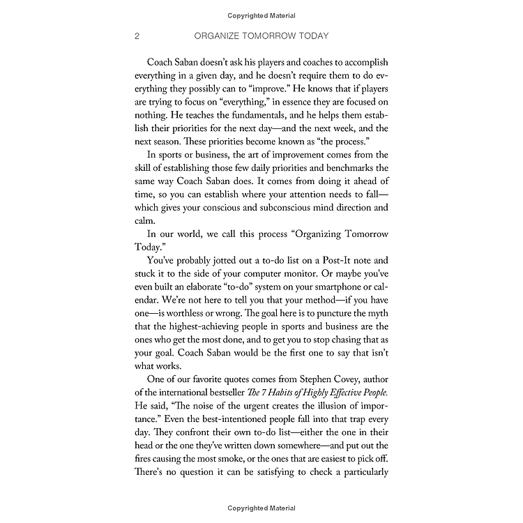 Organize Tomorrow Today: 8 Ways To Retrain Your Mind To Optimize Performance At Work And In Life - Ảnh 4