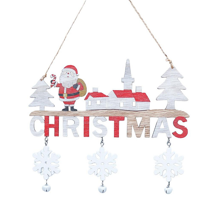 Christmas Painted Pendants Home Xmas Noel Decoration