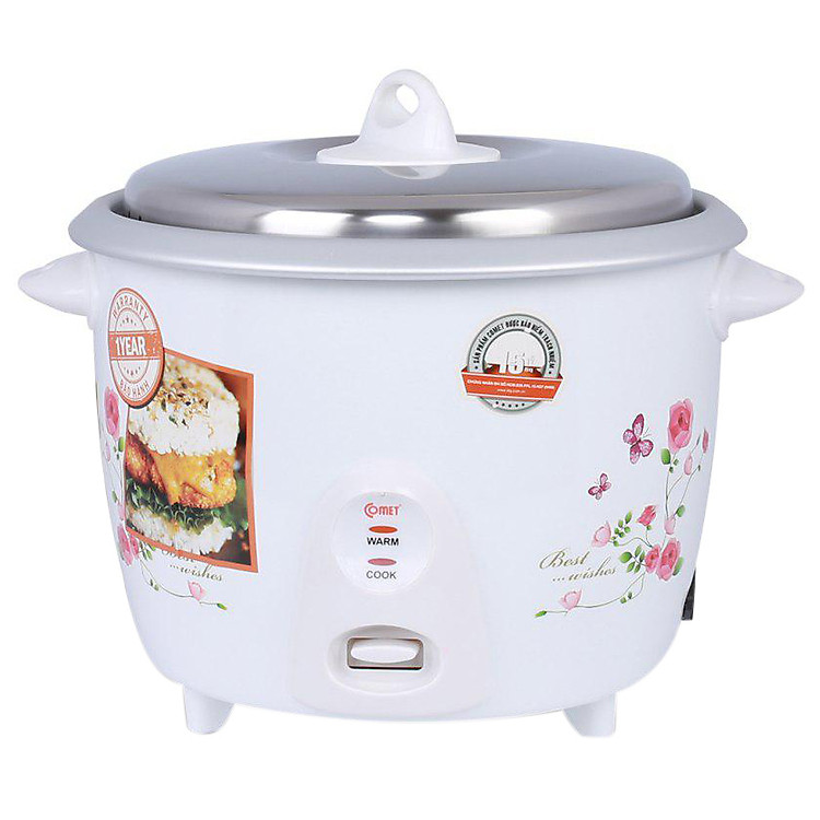 Nồi Cơm Điện Nắp Rời Comet CM8036 (1.8L) - Hàng Chính Hãng