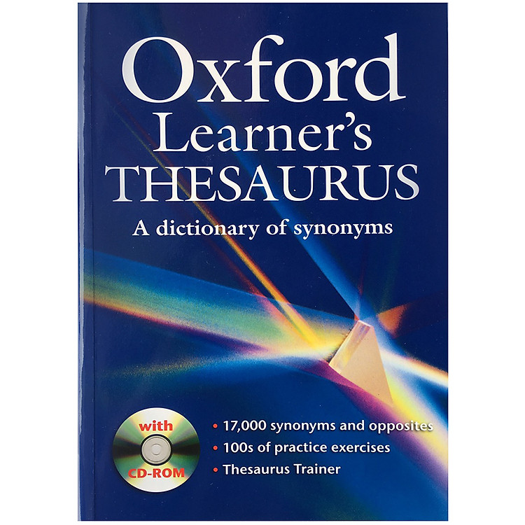Sách Oxford Learner's Thesaurus with CD-ROM