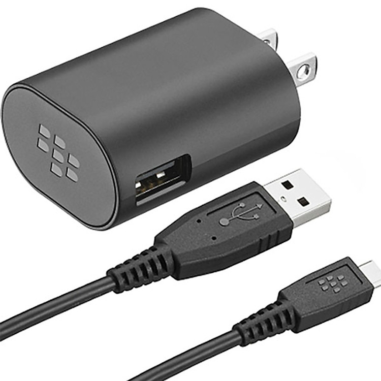 Bộ Adapter sạc cáp Blackberry 1300mA cho Priv, Passport