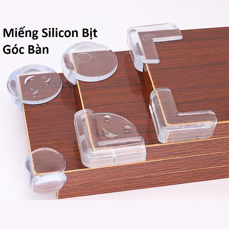Bịt Góc Bàn Silicon An Toàn Cho Bé Chính hãng Giá rẻ - Hình ảnh 4