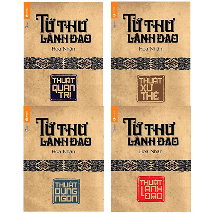 Bộ 4 Cuốn Tứ Thư Lãnh Đạo