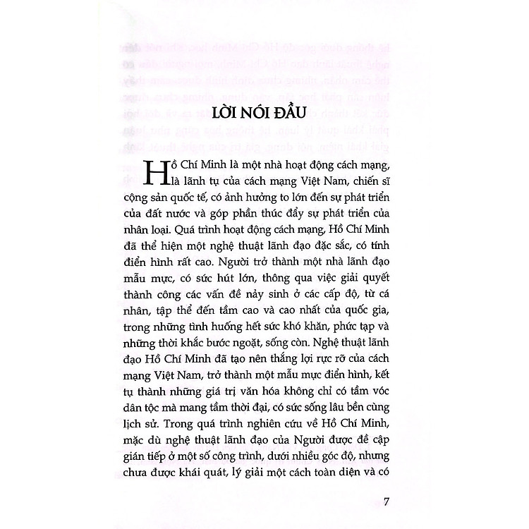 Nghệ Thuật Lãnh Đạo Hồ Chí Minh - Ảnh 2
