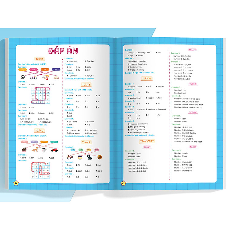 Phiếu Bài Tập Cuối Tuần Tiếng Anh 1 (Global) - Ảnh 5