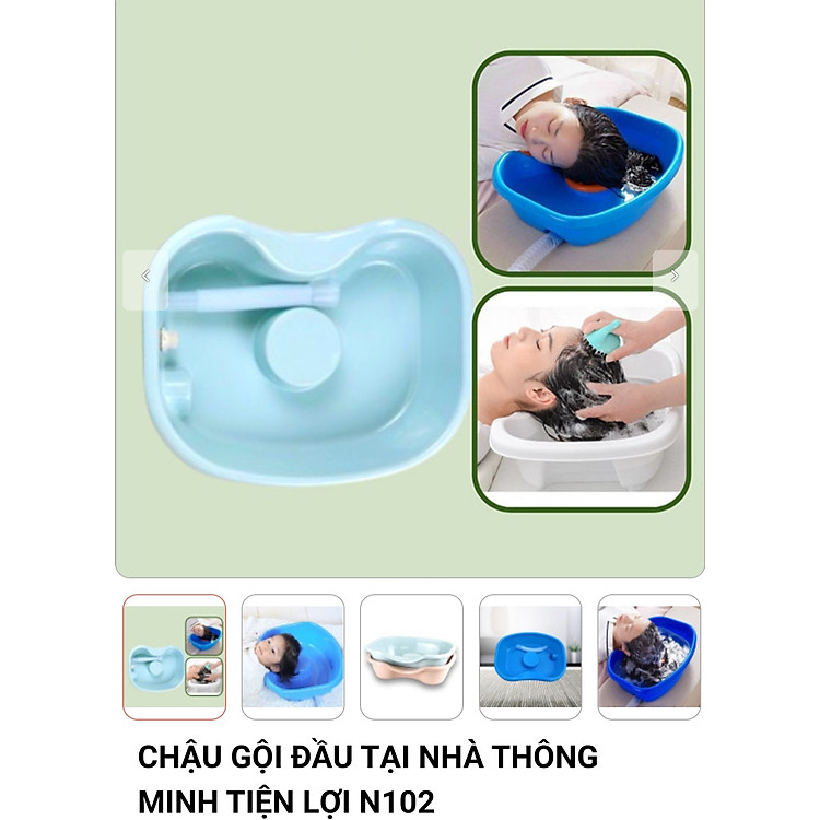 Chậu Gội Đầu Cao Cấp Tại Nhà - HỒNG Chính hãng Tiết kiệm - Hình ảnh 3