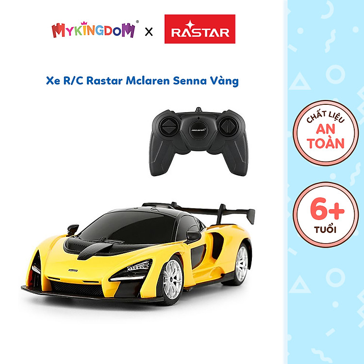 Mua tại Lazada: Mua Xe R/C 1:24 Mclaren Senna Vàng Chính hãng Tiết kiệm