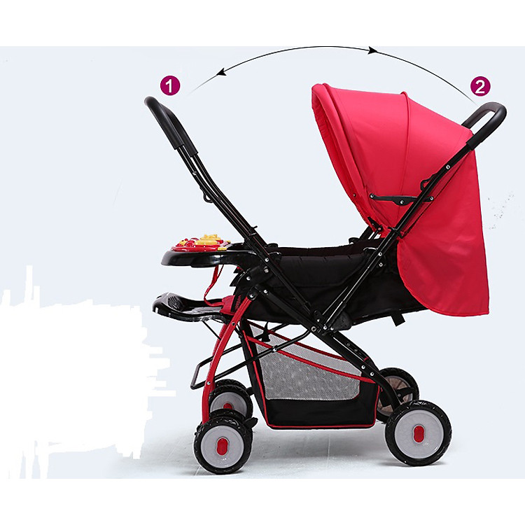 Mua Xe Đẩy Trẻ Em 2 Chiều Baobaohao 709N Chính hãng Tiết kiệm - Hình ảnh 2